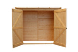 Gartenschrank / Geräteschrank - 1,23 x 2,23 Meter, 17 mm Elementstärke