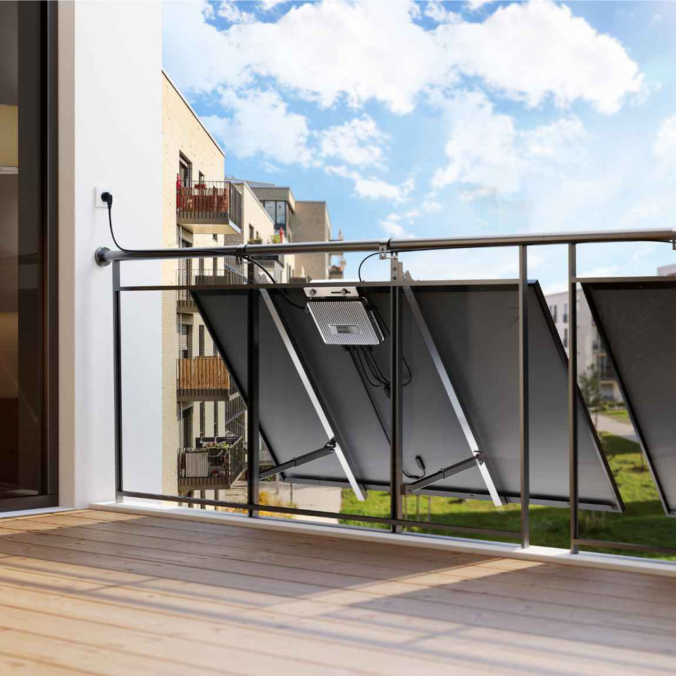 EcoFlow Erweiterungs-Set - Rigid Solar Panel 2x 520W mit STREAM Wechselrichter (0% MwSt. für PV)