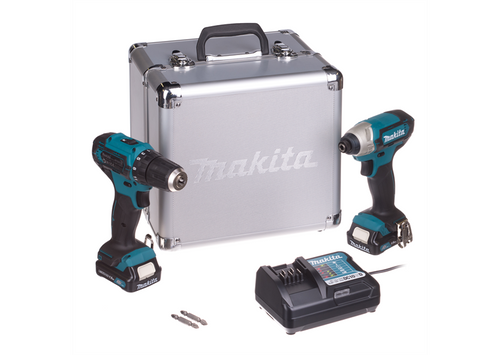 Werkzeugset 12V Makita CXT CLX224X 2x1.3Ah