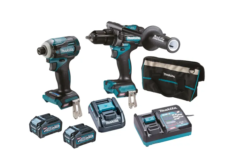40-V-Elektrowerkzeugsatz Makita XGT DK0114G201 2x4.0Ah