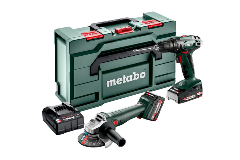 Werkzeugset 18V Metabo CAS COMBO SET 2.4.3 1x4.0Ah, 1x2.0Ah