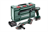 Werkzeugset 18V Metabo CAS COMBO SET 2.4.3 1x4.0Ah, 1x2.0Ah