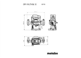 Oberfräse Metabo OFV 18 LTX BL 12