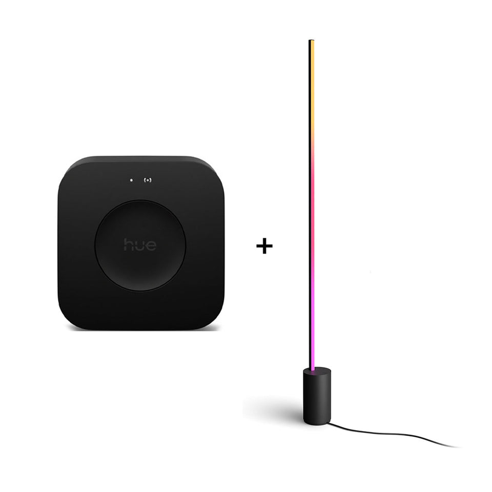 Philips Hue Gradient Signe Stehleuchte + Bridge Pro