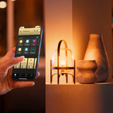 Philips Hue Starter Set - mit Bridge Pro und 2 White Ambiance E27 Lampen - 810lm