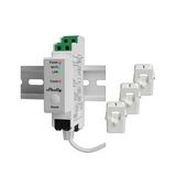 [RUNHOOD PV BUNDLE] Balkonkraftwerk mit RUNHOOD F2400 + B2400 + SHELLY Smart Meter + 4 x 435 W Bifacial Black Solar Panel + 2 x parallel Kabel MC4 + 5m MC4 Kabel