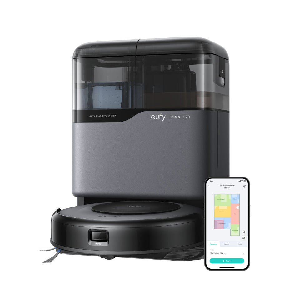 eufy Omni C20 - Saug-&amp; Wischroboter mit Basisstation