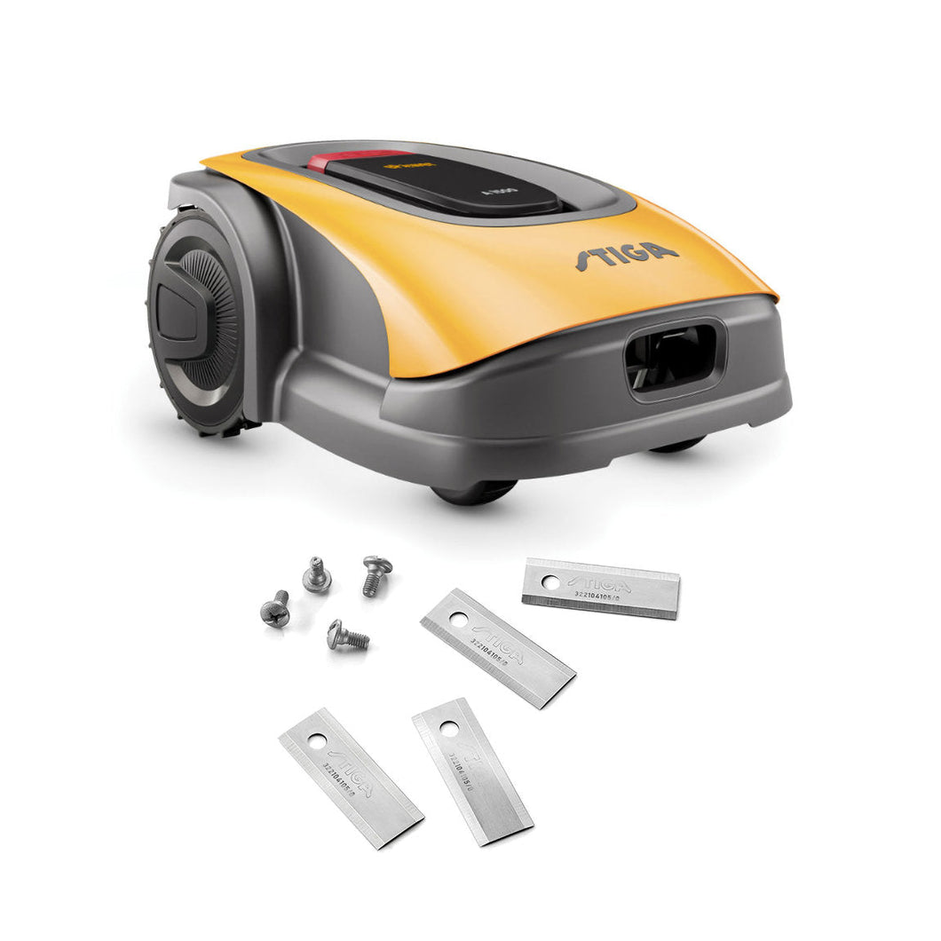 STIGA A 1500 - Autonomer Mähroboter + gratis Ersatzmesser