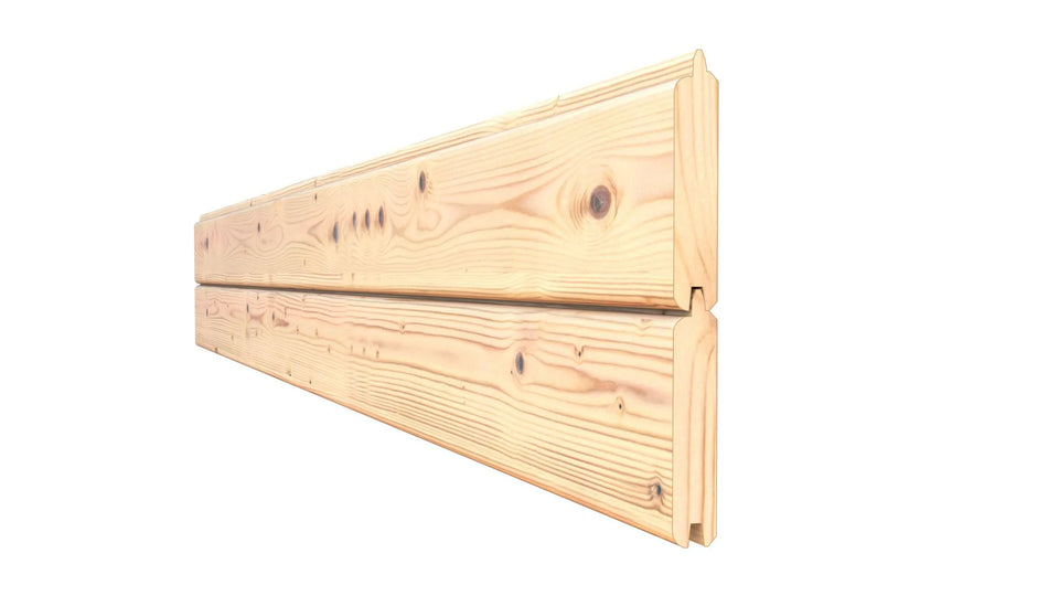 Gerätehaus Korbach 01 inkl. Fußboden, Naturbelassen, Elementgartenhaus, Außenmaße: 121 x 63 cm, Satteldach, Einzeltür aus Massivholz