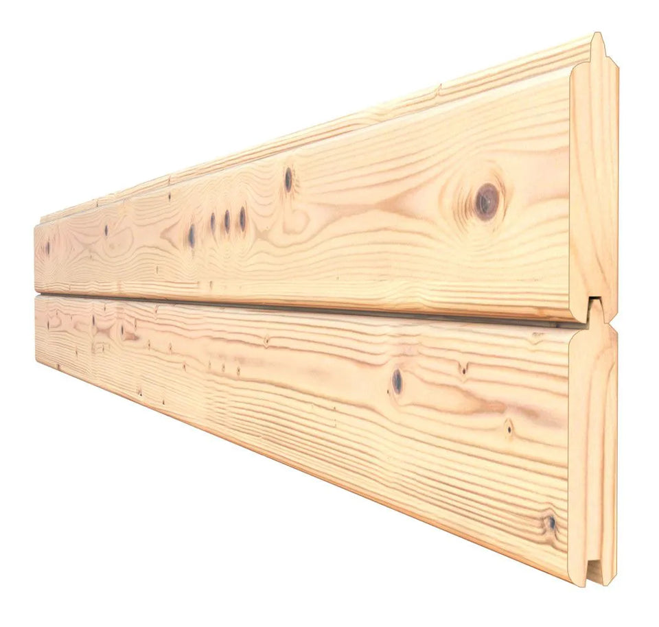 Gartenhaus Dresden 01 inkl. Fußboden, Naturbelassen - 14 mm Elementgartenhaus, Nutzfläche: 2,10 m², Pultdach