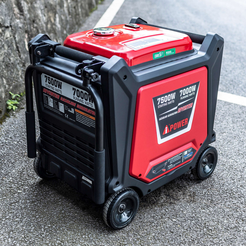 Ai Power Inverter Stromaggregat Benzin 7500 Watt SC8000i