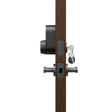 SwitchBot Smart Lock Ultra + Hub Mini Matter + Keypad Vision + NFC Card - 3er-Set