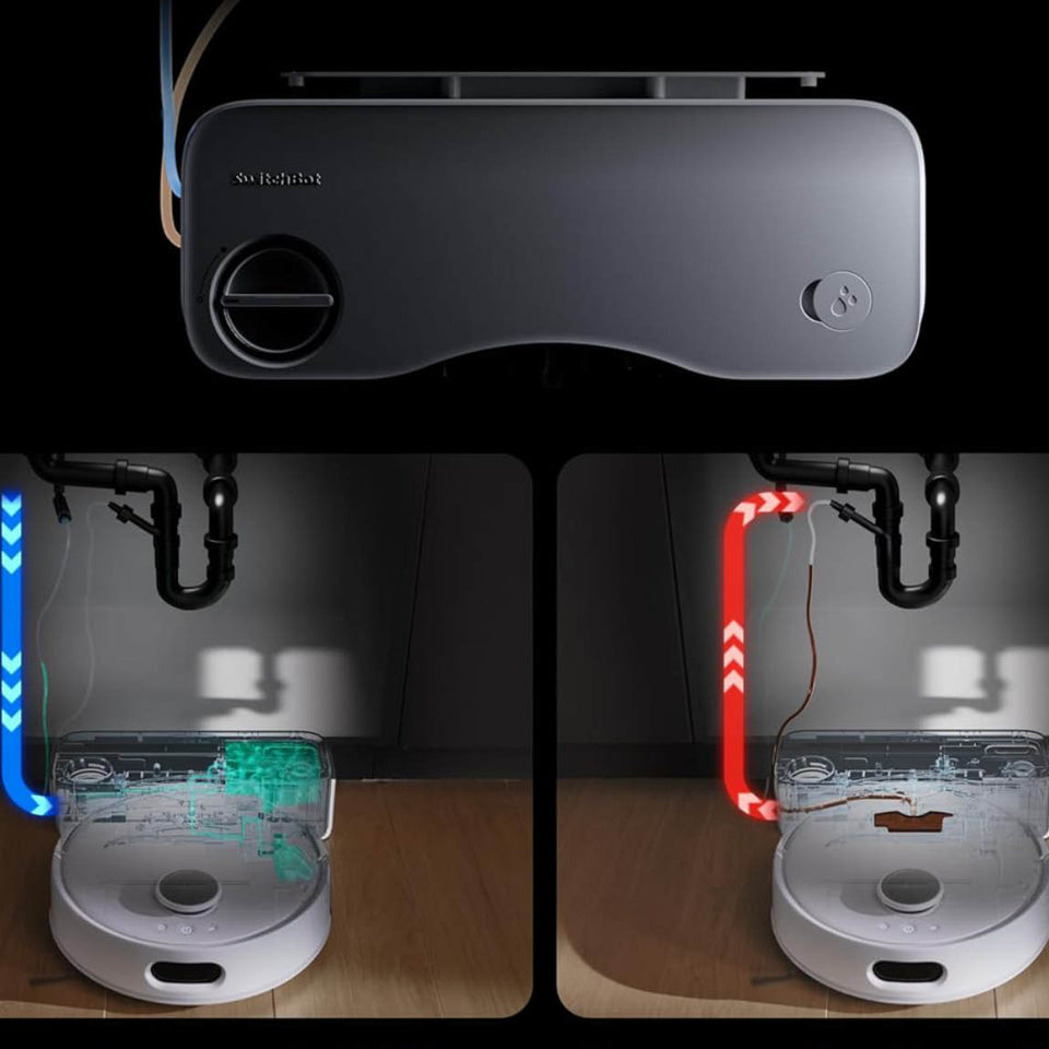 SwitchBot S10 Saug- & Wischroboter mit Absaugstation und Wasserauffüllstation