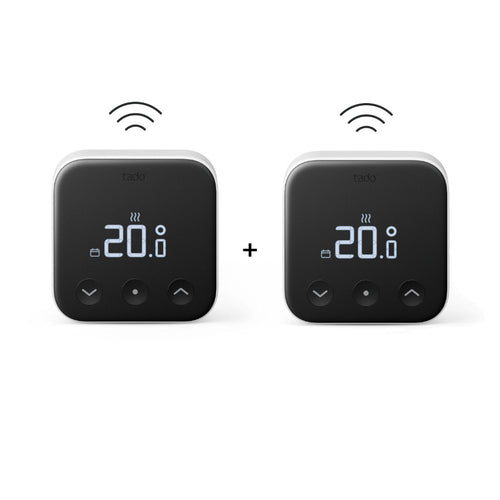 tado° X Funk-Temperatursensor - Zur Steuerung von Heizkörper-Thermostaten - 2er-Set