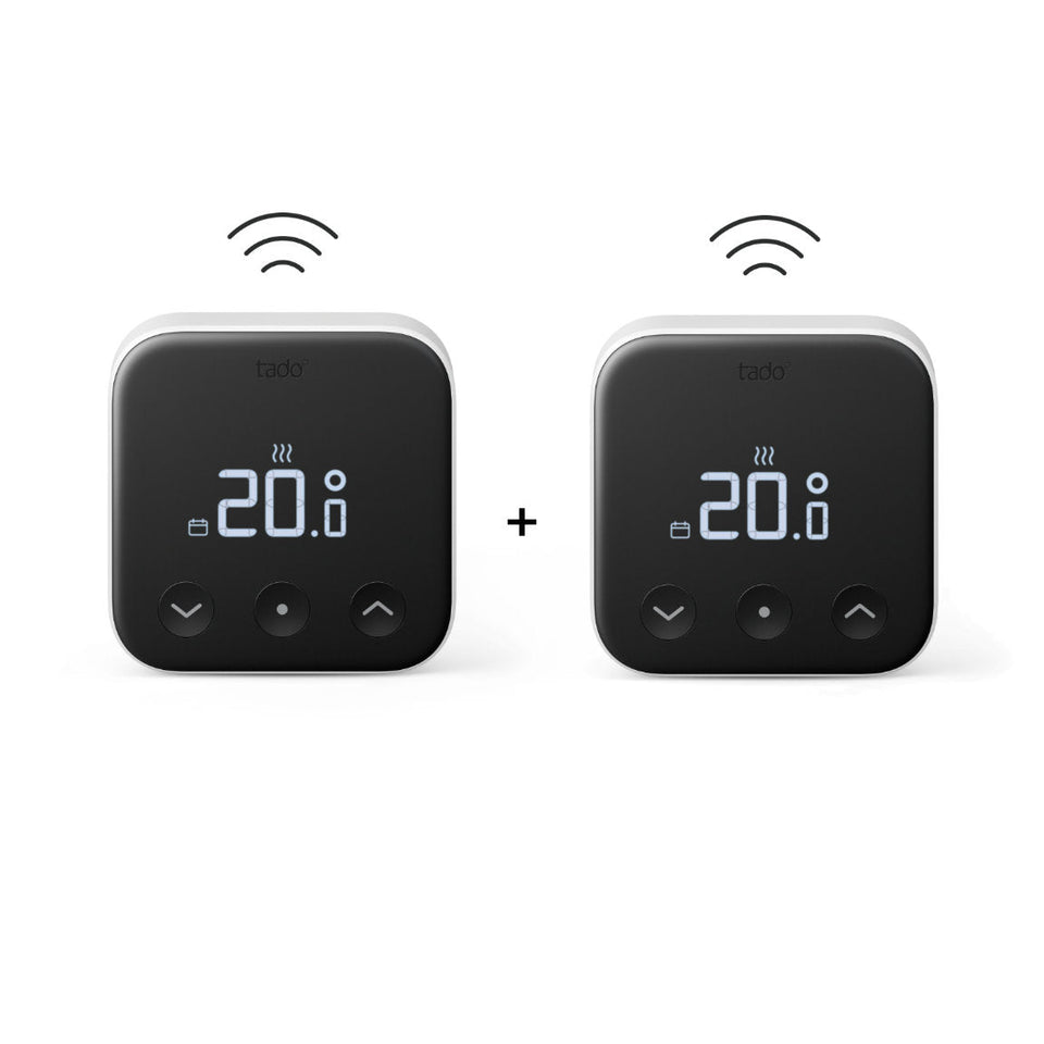 tado° X Funk-Temperatursensor - Zur Steuerung von Heizkörper-Thermostaten - 2er-Set
