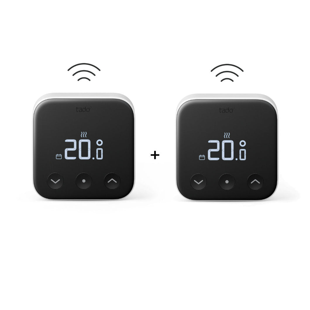tado° X Funk-Temperatursensor - Zur Steuerung von Heizkörper-Thermostaten - 2er-Set