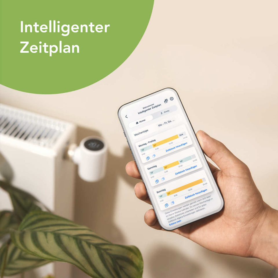 tado° X Starter Kit Smartes Heizkörper-Thermostat - 6er-Set & Bridge
