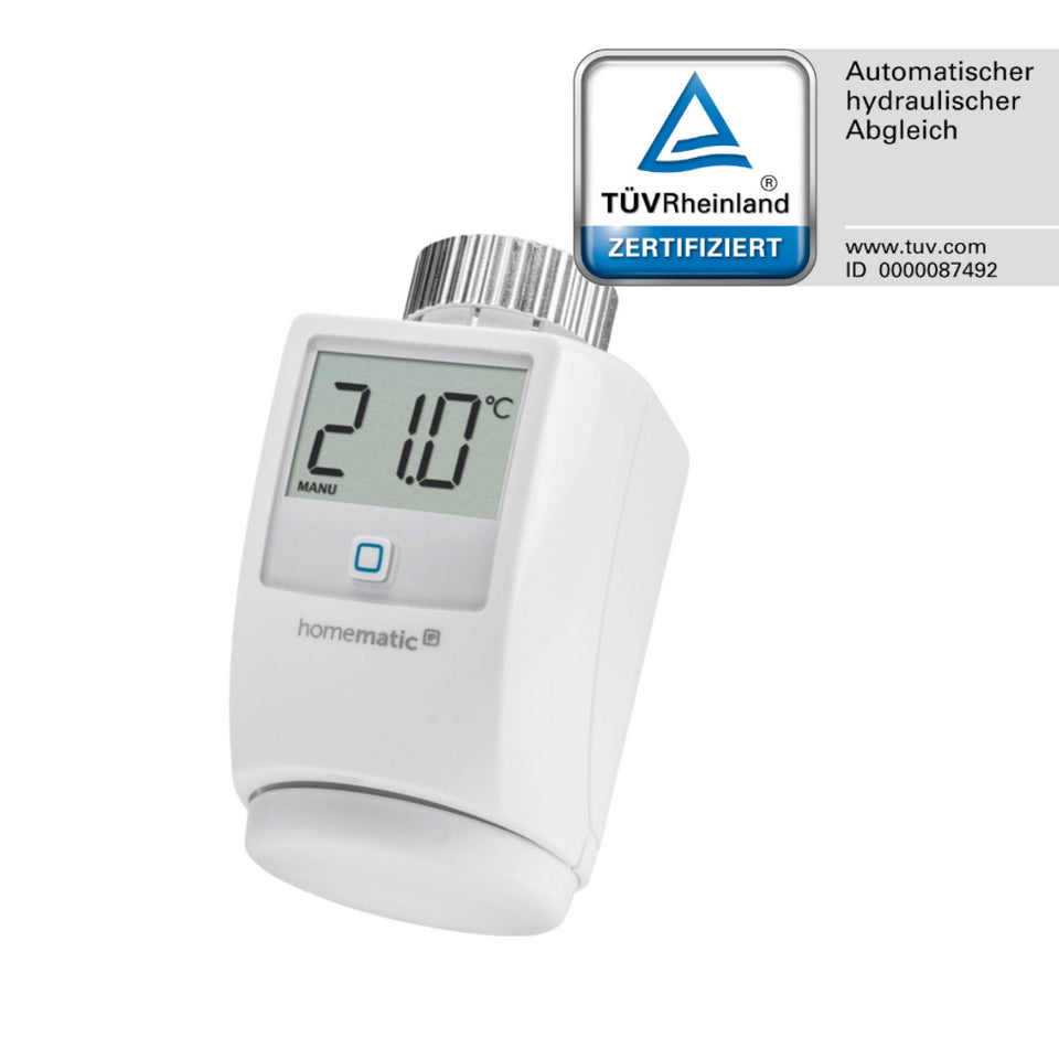 Homematic IP Starter Set Heizen mit 5 Heizkörperthermostaten