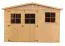 Gartenhaus Kufstein aus vorgefertigten Elementen mit Satteldach - L: 300 cm x B: 200 cm - inkl. Dachpappe