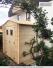 Blockbohlen Gartenhaus 19 mm Wien - L: 200 cm x B: 200 cm - inkl. Dachpappe
