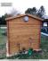Blockbohlen Gartenhaus 19 mm Wien - L: 200 cm x B: 200 cm - inkl. Dachpappe