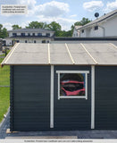 Gartenhaus Kitzbühel - 3,00 x 3,00 Meter aus 19mm Blockbohlen