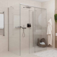 Dusche mit Schiebetür