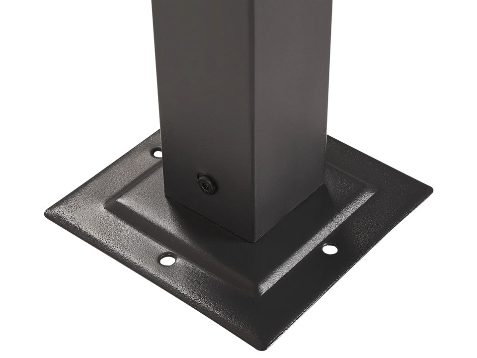 Pavillon LED PARGA Metall 310 cm 310 cm Beige