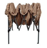 QUICK STAR FALTPAVILLON 2,5x2,5m Graubeige