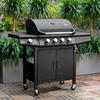 GASGRILL RED 4+1