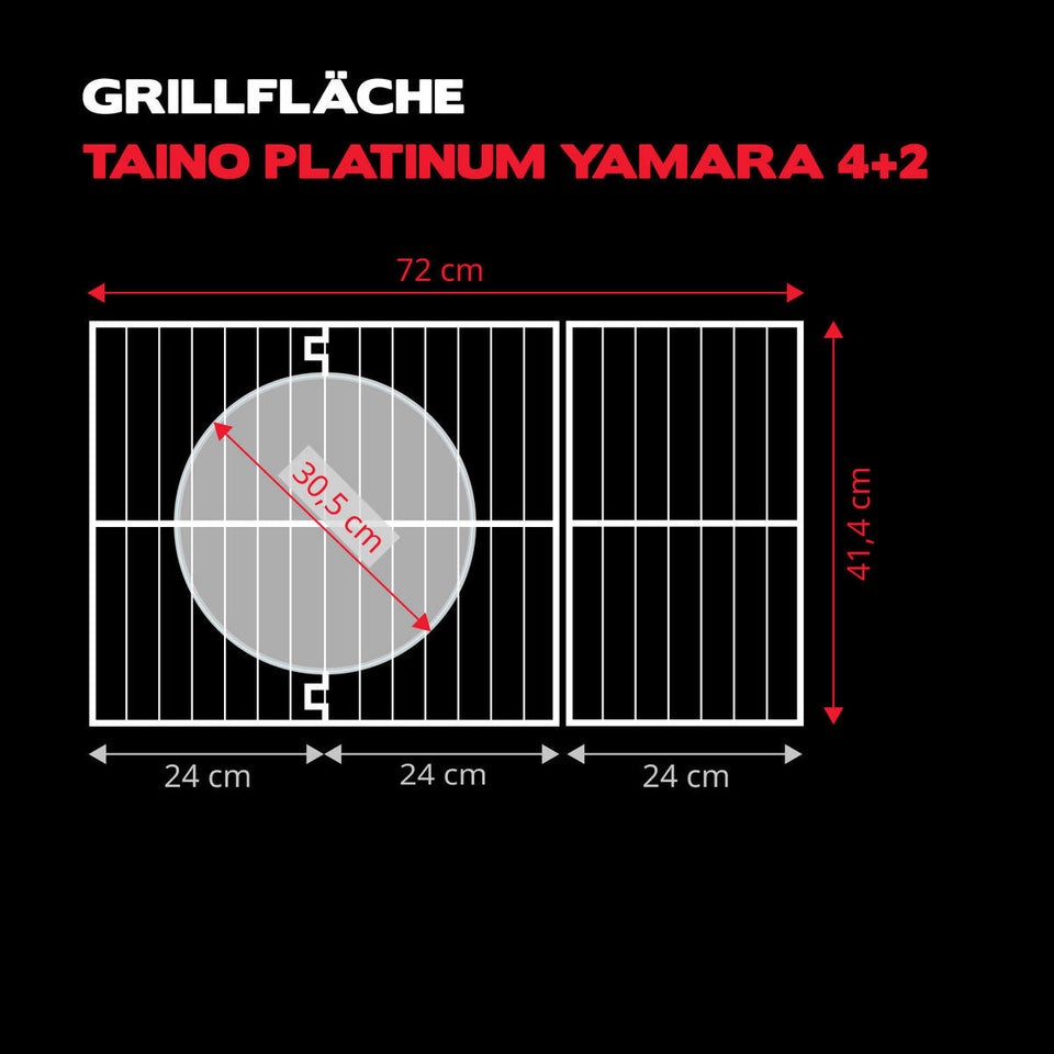 GASGRILL Platinum Yamara 4+2