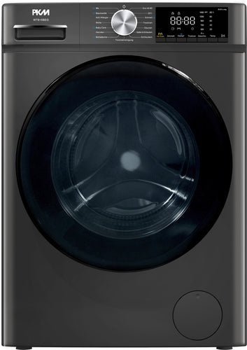 WASCHTROCKNER WT8+5BEG - Dunkelgrau, Basics, Glas/Kunststoff (60/85/52cm) - PKM