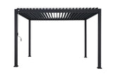 GARDENSON Pergola Metall in Anthrazit
