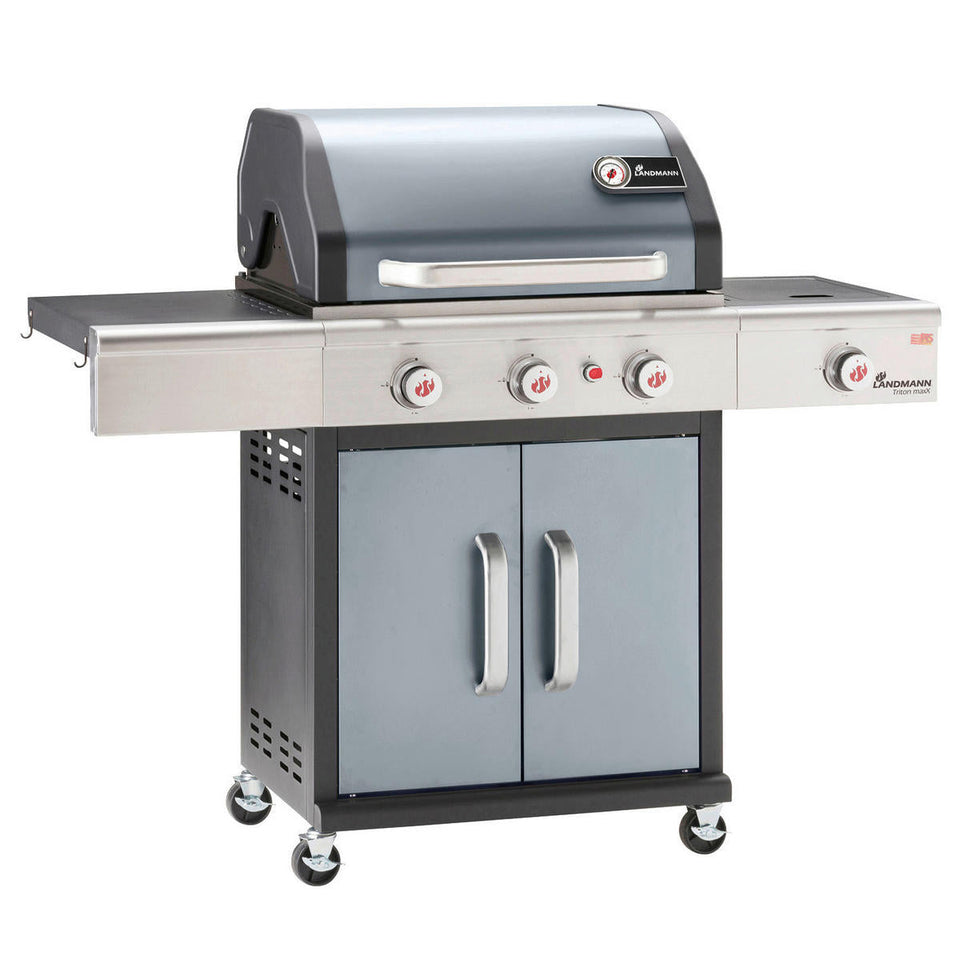 GASGRILL Grau, Schwarz