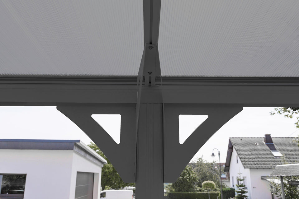CARPORT 305/232/503 cm Aluminium