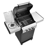 GASGRILL BLACK 2+1