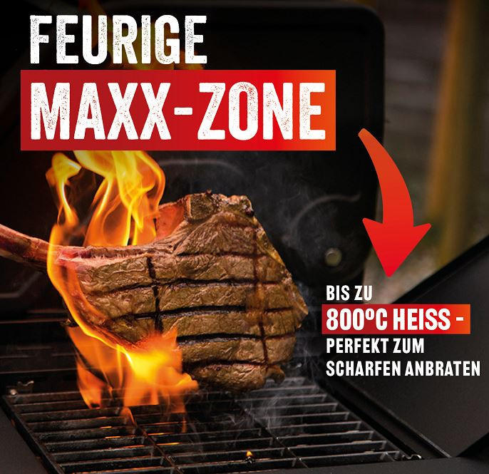 GASGRILL Grau, Schwarz