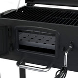 HOLZKOHLEGRILL HERO Set inkl. Abdeckhaube