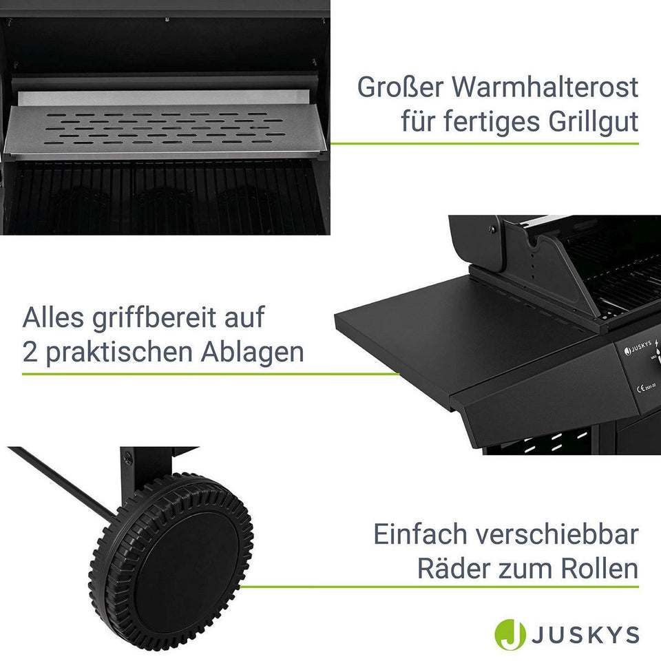 GASGRILL Louisiana schwarz