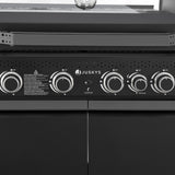 GASGRILL Savannah schwarz 4+1