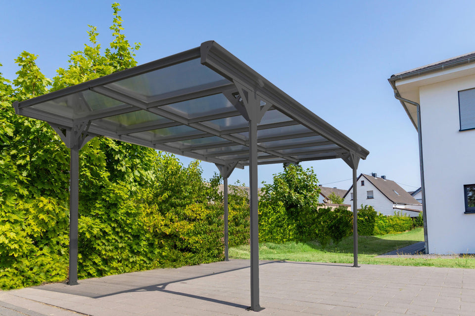 CARPORT 305/232/503 cm Aluminium