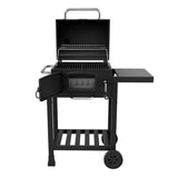 HOLZKOHLEGRILL HERO Set inkl. Abdeckhaube