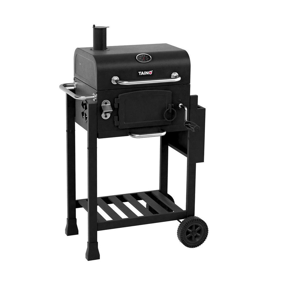 HOLZKOHLEGRILL HERO Set inkl. Abdeckhaube