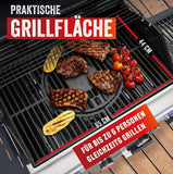 GASGRILL Grau, Schwarz