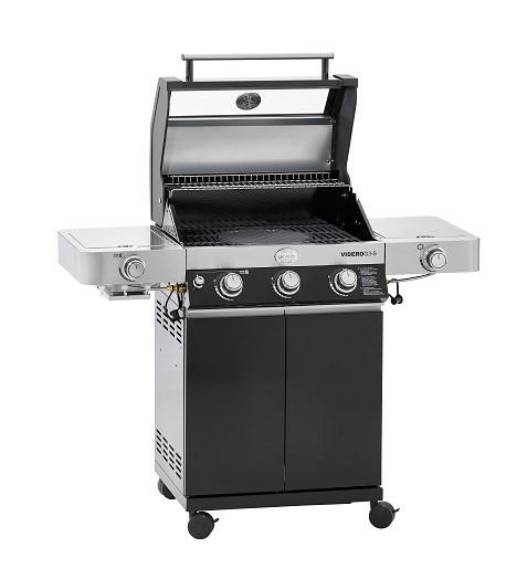 RÖSLE Gasgrill "Videro G3-S Vario+" & Abdeckhaube