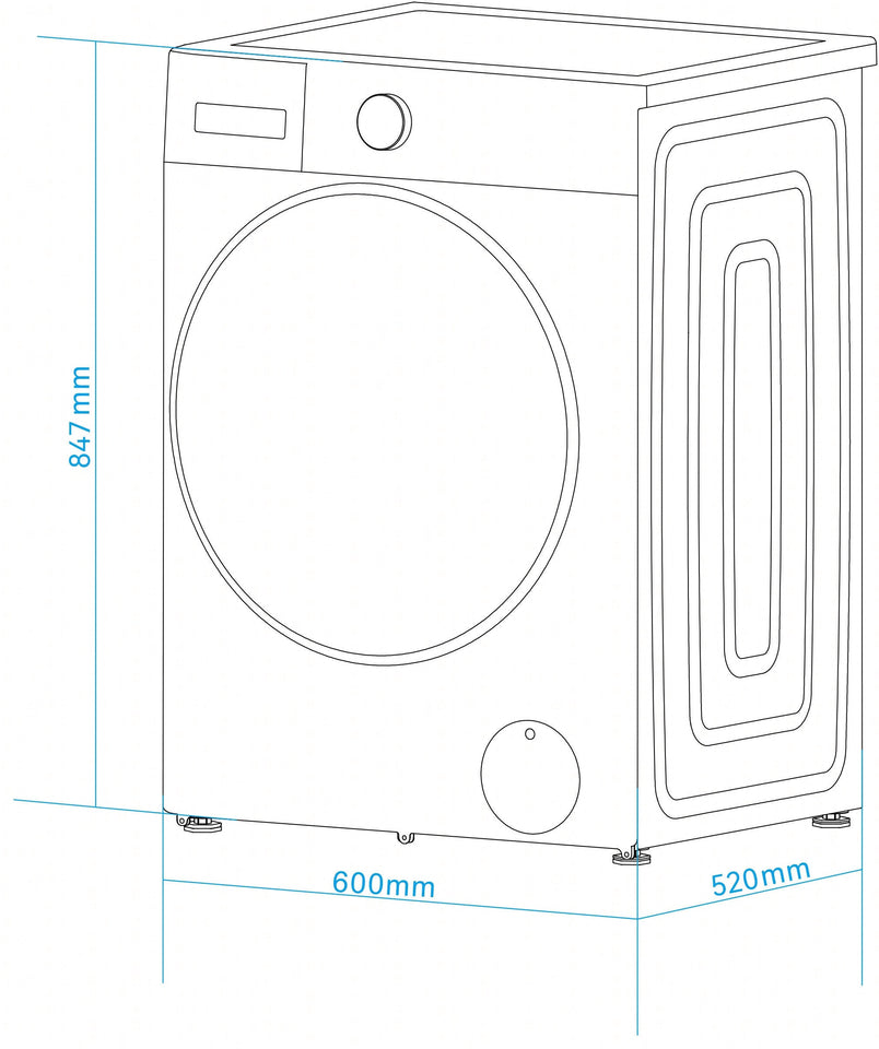 WASCHTROCKNER WTM85DLDWBA