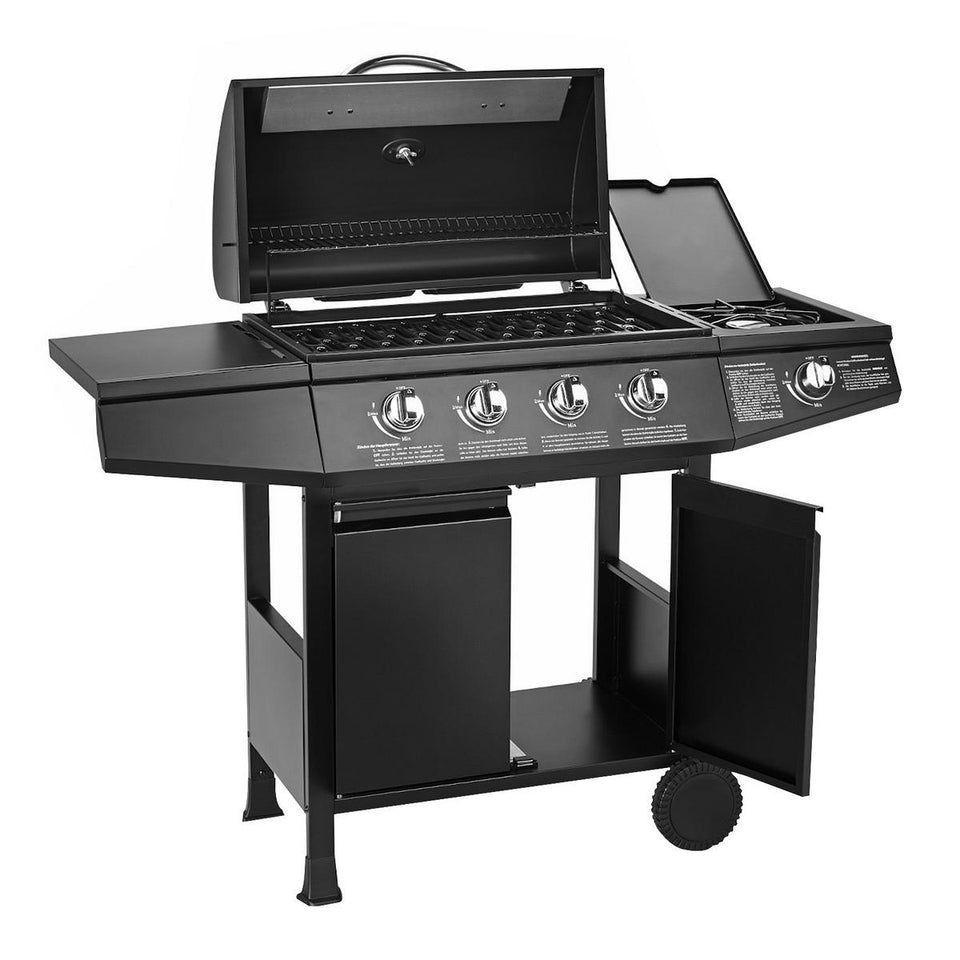 GASGRILL SET BASIC 4+1