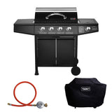 GASGRILL SET BASIC 4+1