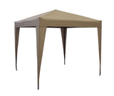 QUICK STAR FALTPAVILLON 2,5x2,5m Graubeige