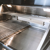 GORILLER® SILVERBACK S1 Outdoor-Küche, Gasgrill mit Kühlschrank-Waschbecken-Kombination, Edelstahl, Silber